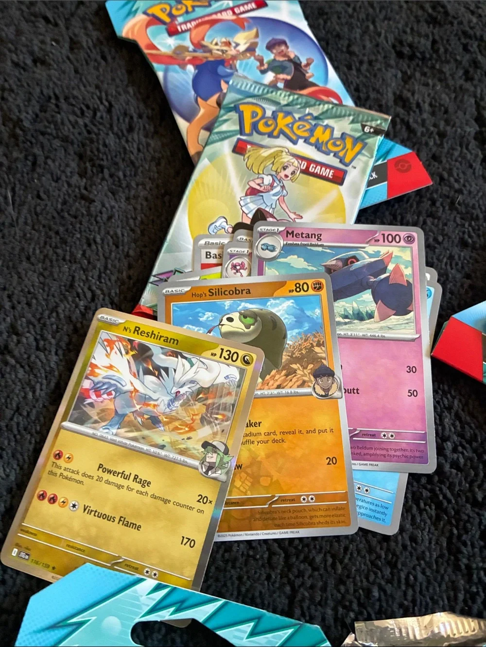 Pokémon Journey Together 5 Just Opened Booster Packs All Cards In 15 Shiny/holo